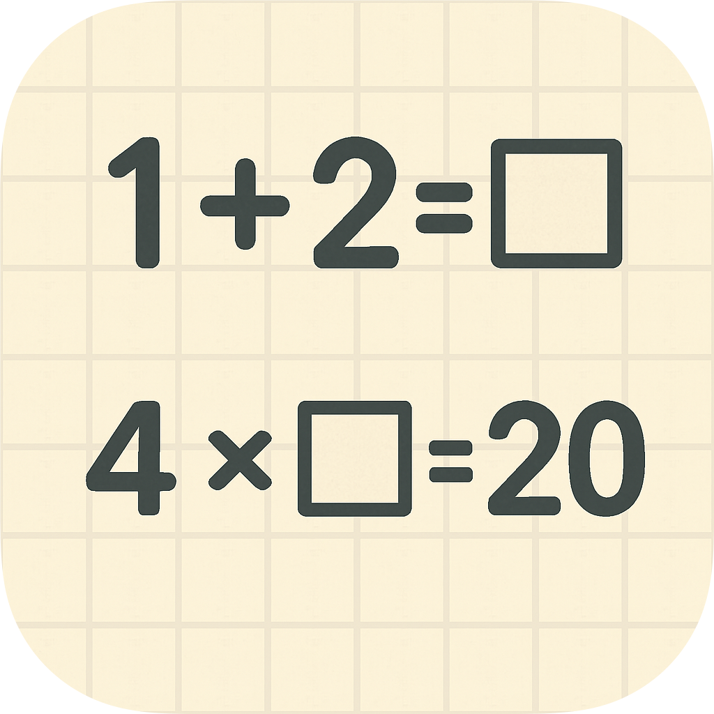 Math Sheet Prints App Icon